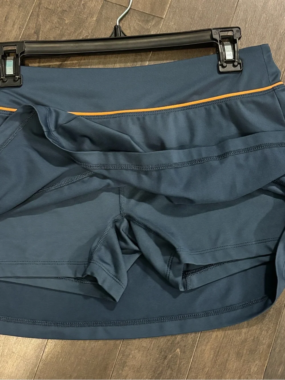 Nike Dri-FIT Tennis Skirt Teal Blue Built-In Shorts Pleated Athletic Women's M